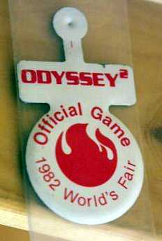 Magnavox Odyssey 2 World's Fair 82 Pin